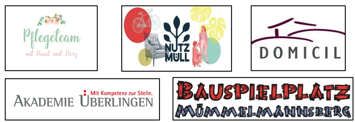 Logos weiterer Praktikumsbetriebe aus dem sozialen Bereich